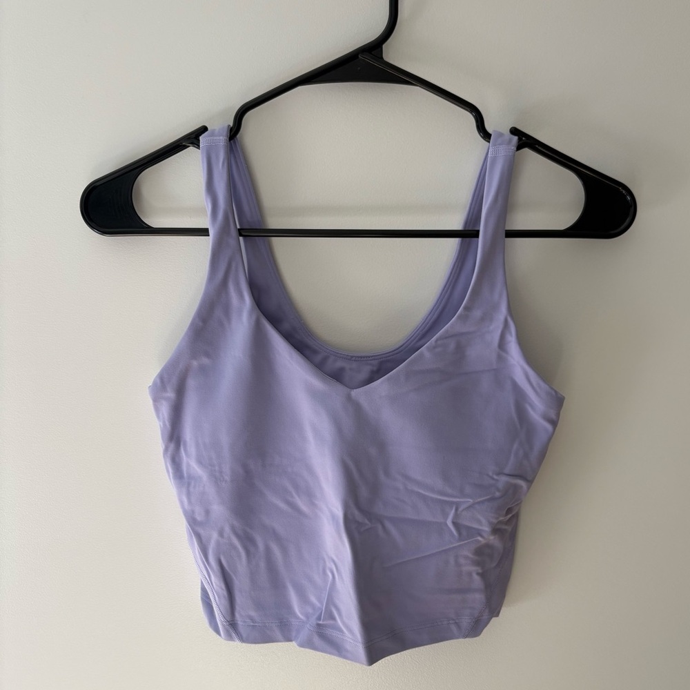 Size 6 Pale Lavender Lululemon Align Tank